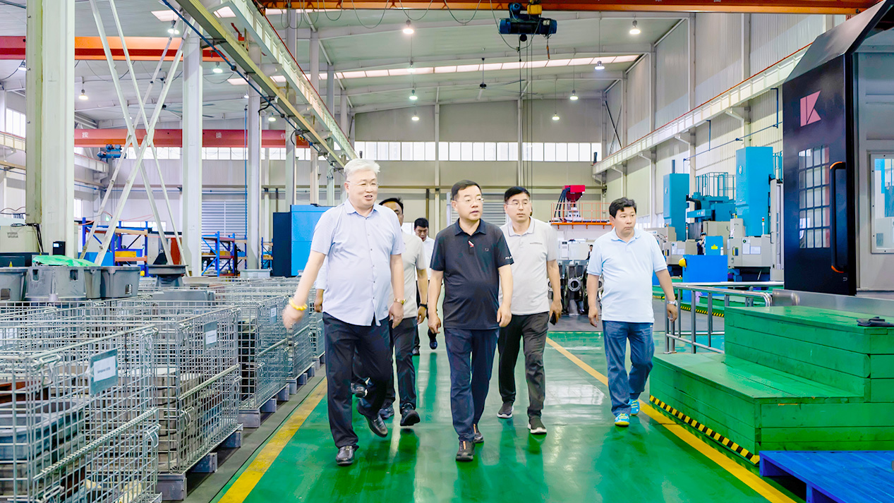 ​Zibo Government Officials Visit Volm Pump Headquarter