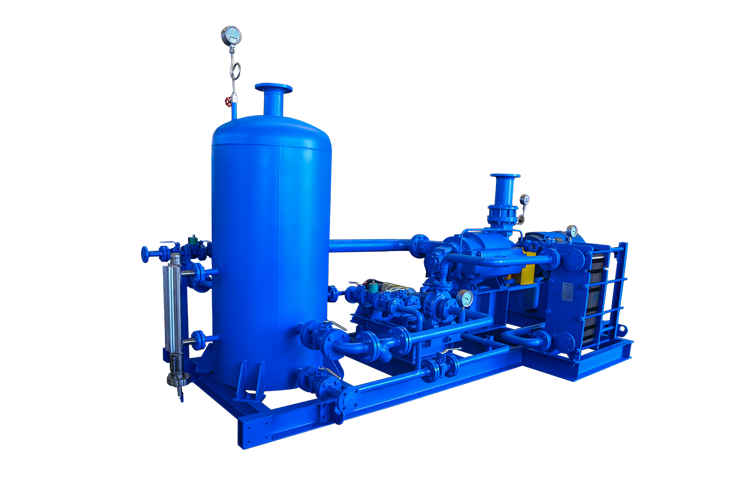 VOLM TCM Series Two-Stage Conical Liquid Ring Vacuum Unit